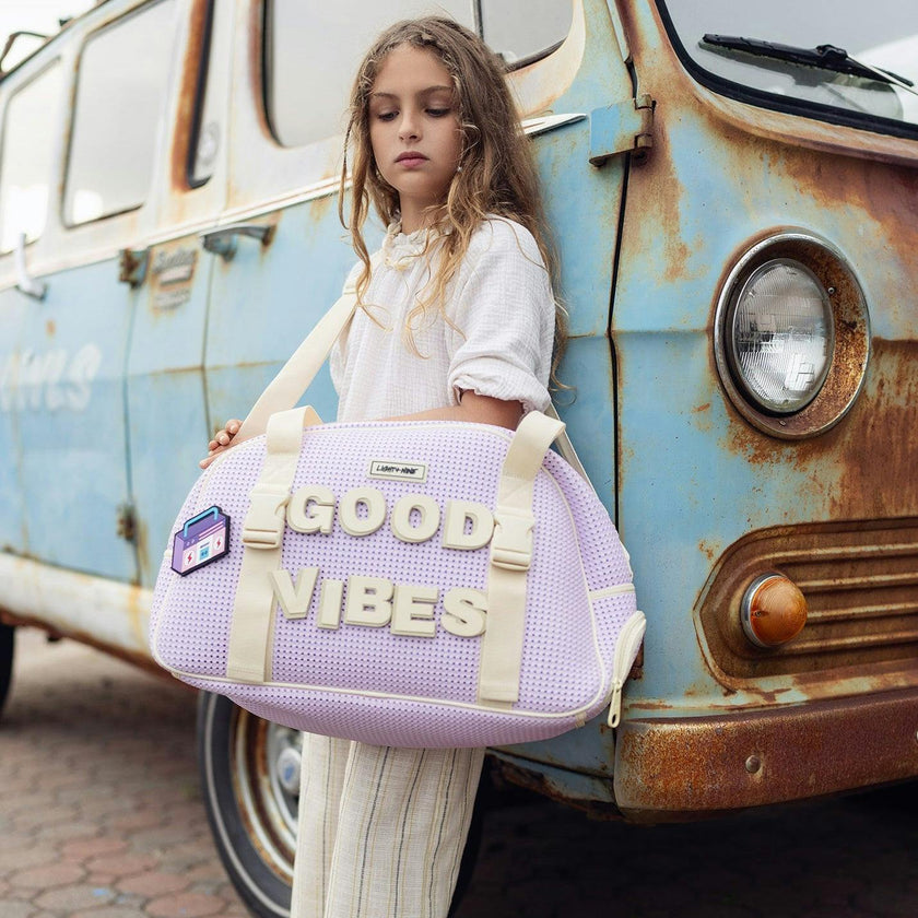 Duffle Bag Faded Lavendar