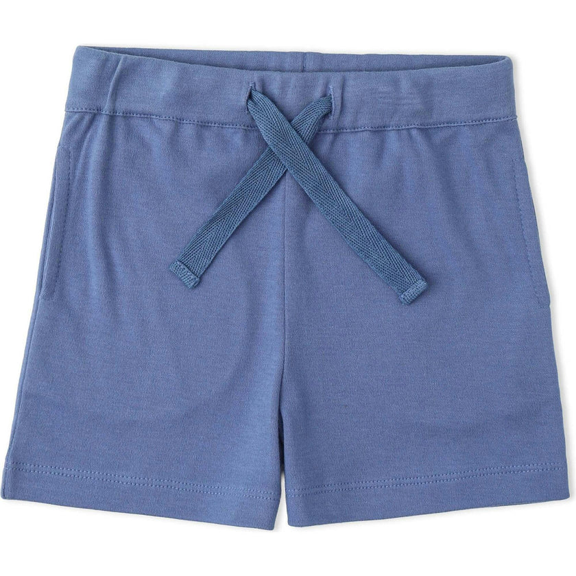 Organic Polo Shirt & Shorts Set - Slate
