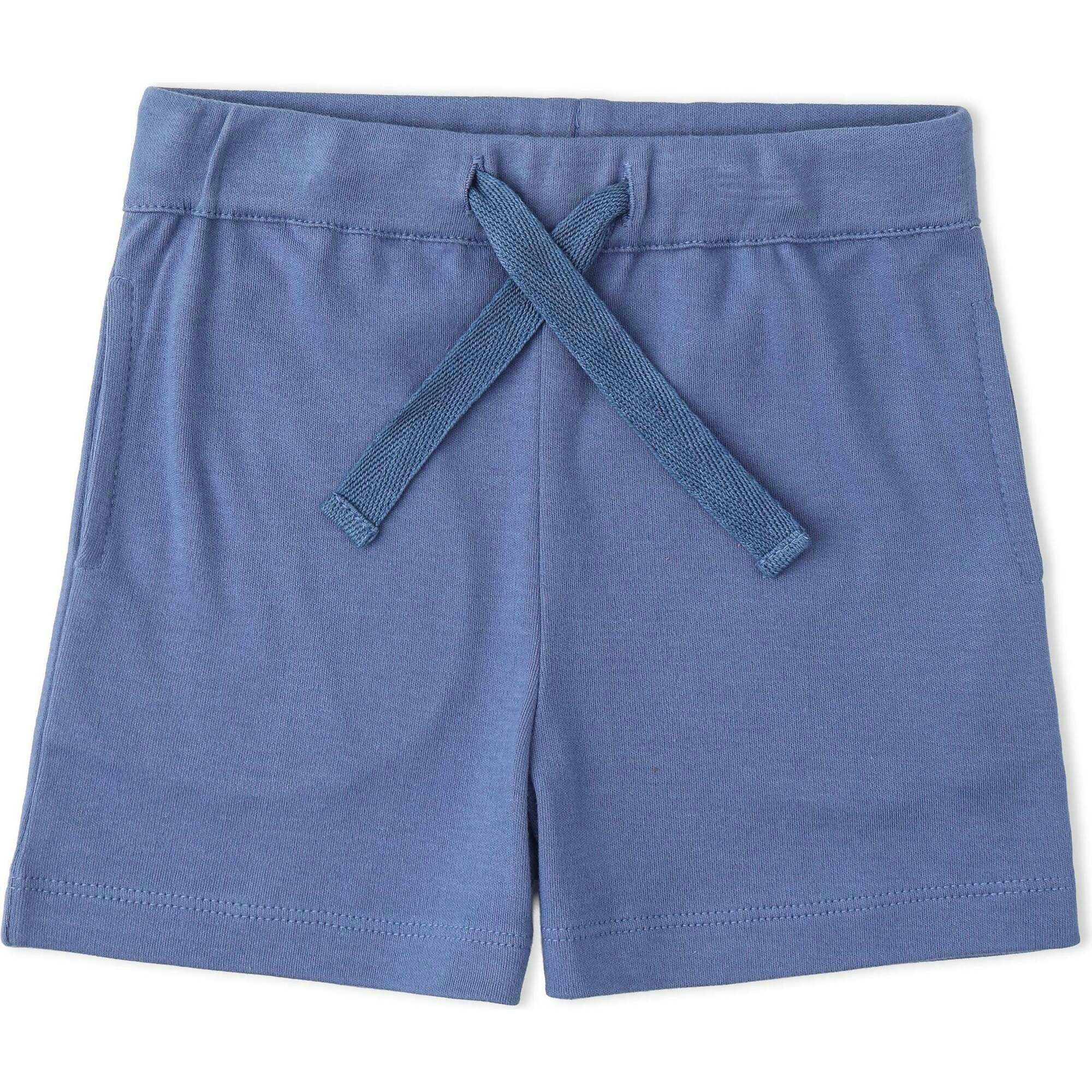 Organic Polo Shirt & Shorts Set - Slate