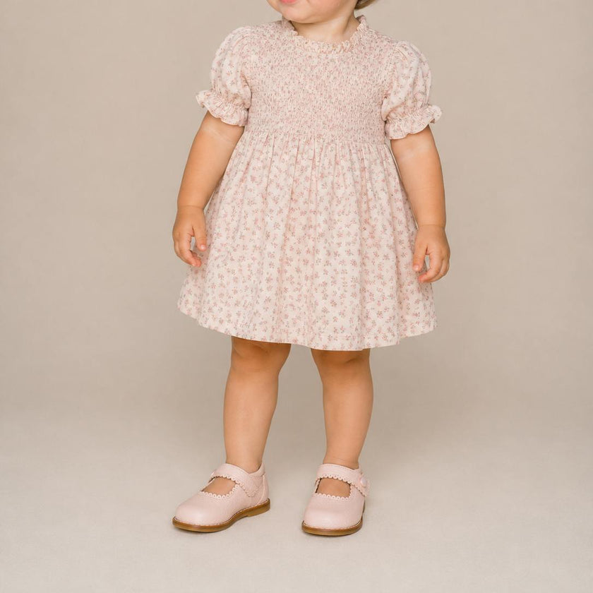 Toddler Mary Jane | Pink Leather