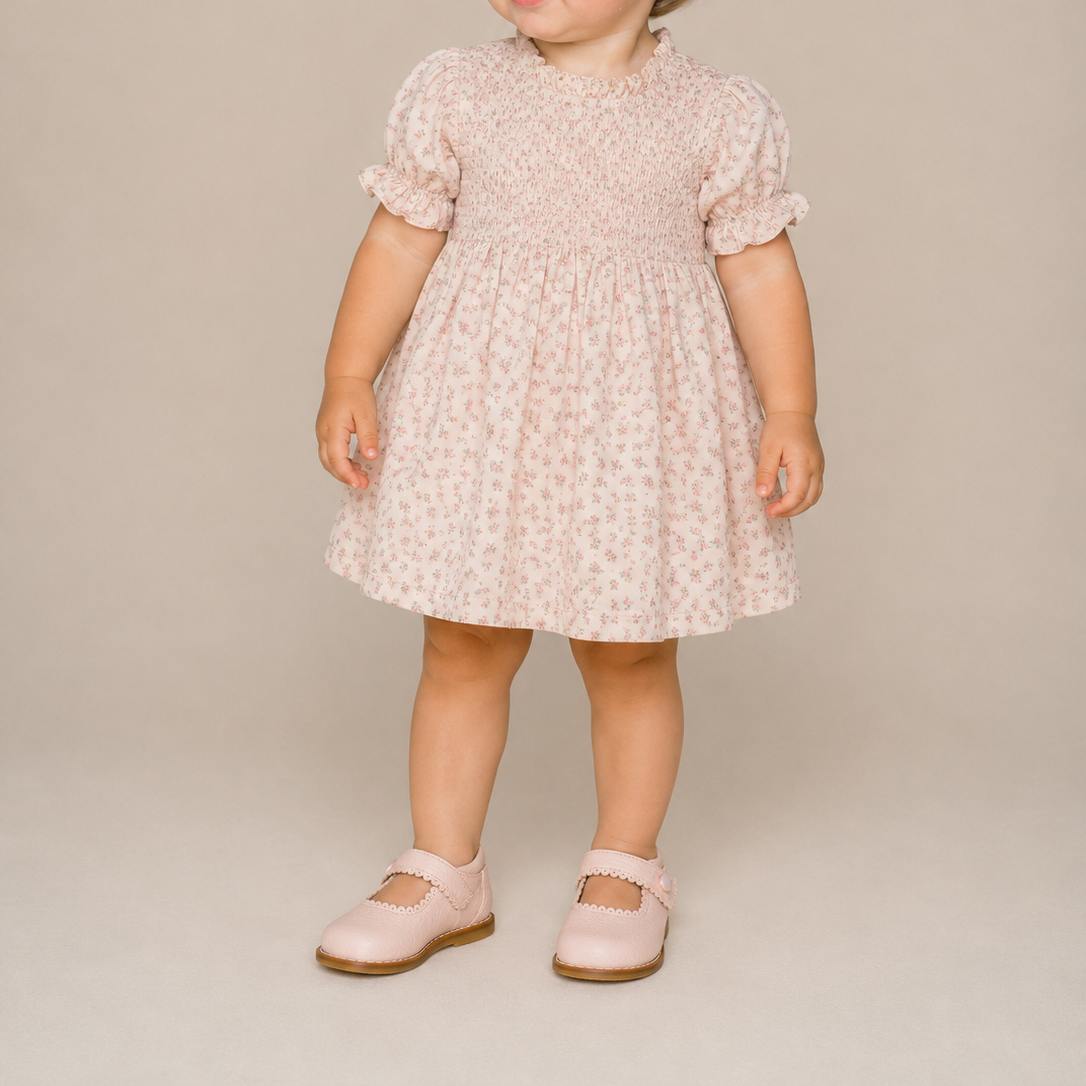 Toddler Mary Jane | Pink Leather