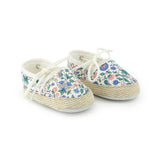 TARTINE ET CHOCOLAT Liberty Baby Espadrilles - Blue Fleur