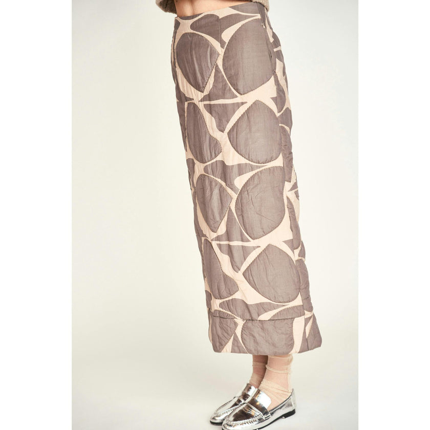 Lombok Skirt in Charcoal Jurassic