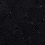 Organic Bow Detail Pointelle Sweater, Black