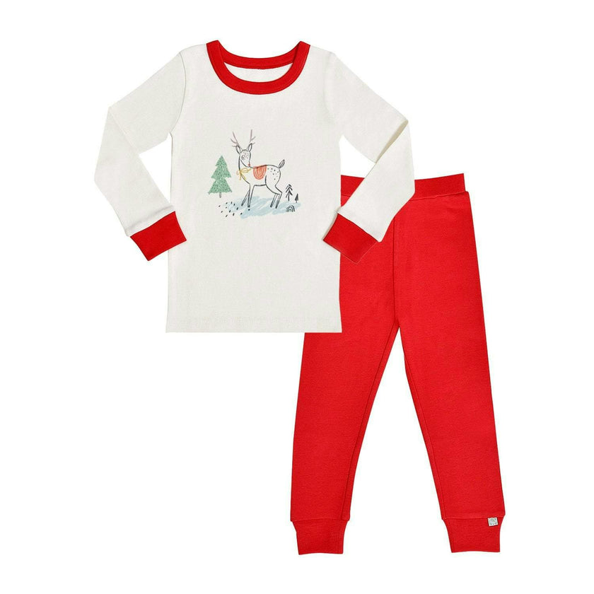 pajamas | deer christmas