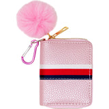 Leather Stripped Wallet
