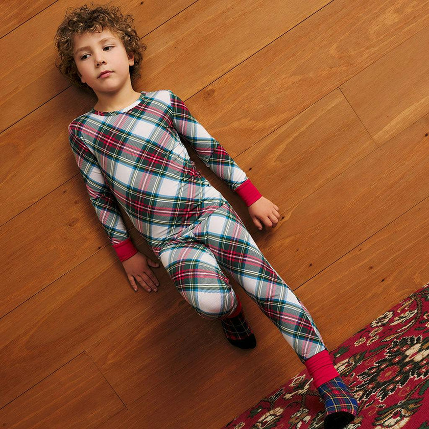 Portia Plaid Classic Pajama Set
