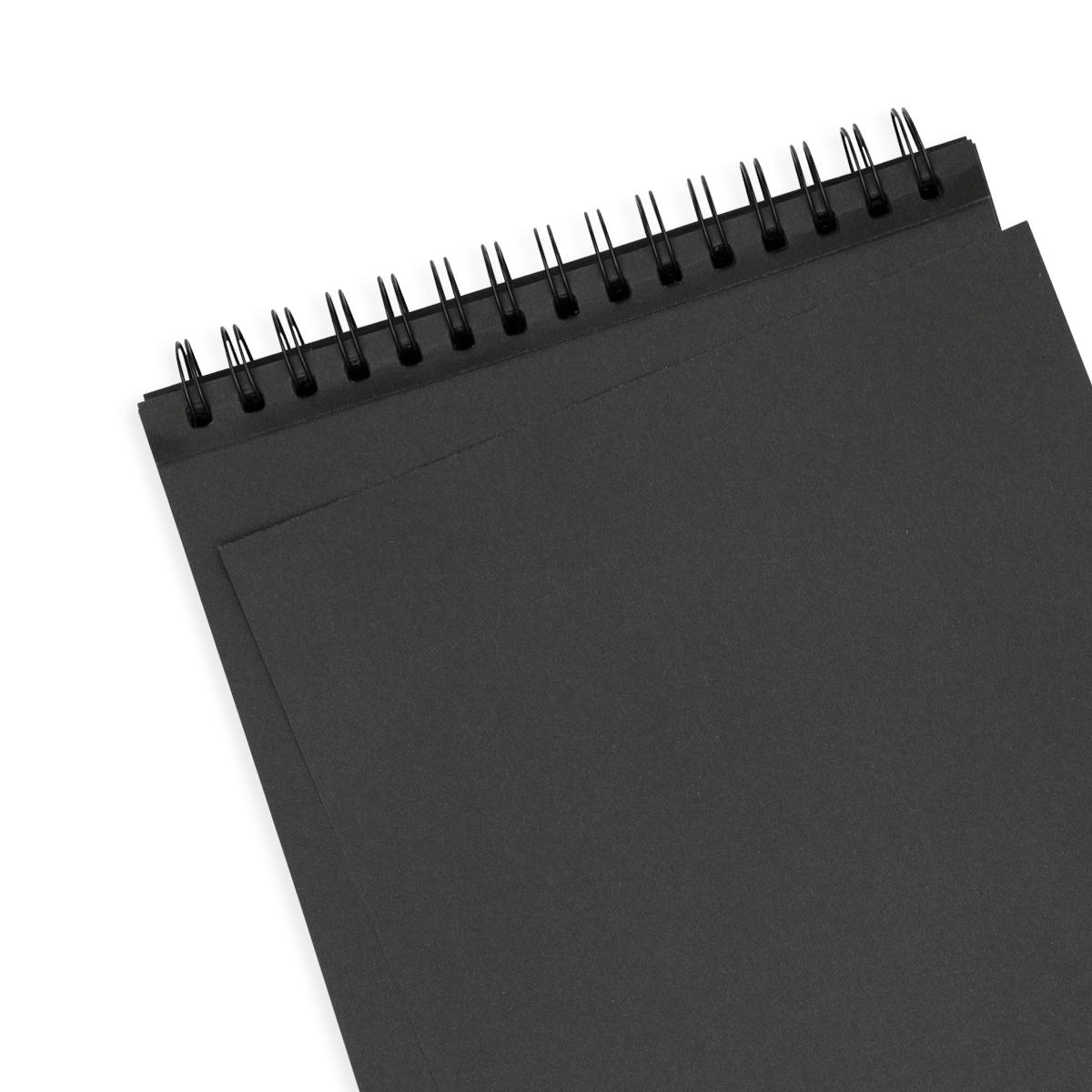 Black DIY Cover Sketchbook