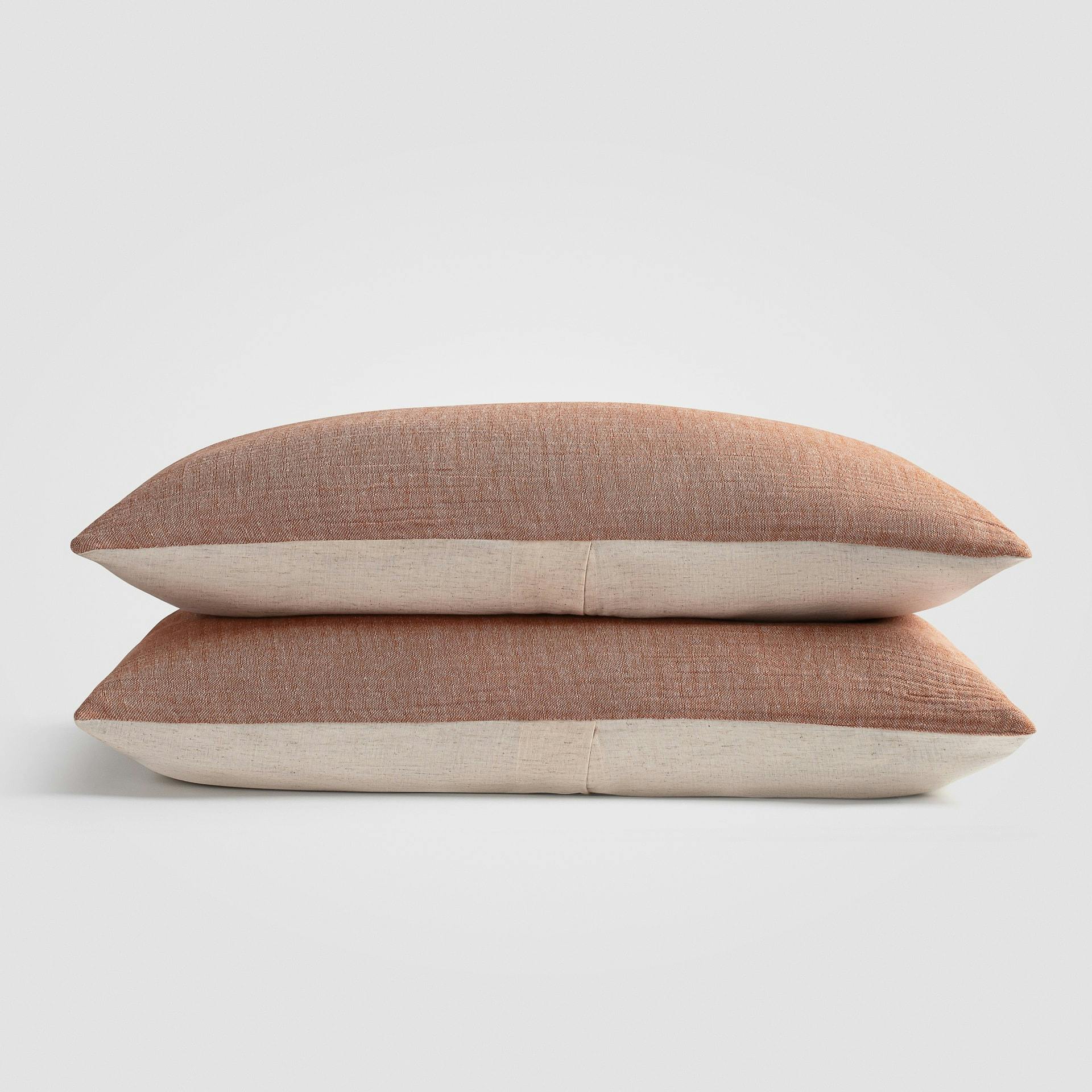 Crinkled Linen Sham Set