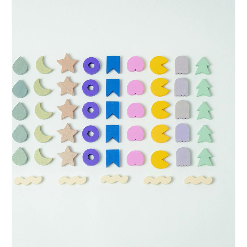 UFO wooden balance game