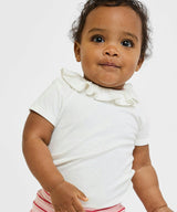Belle Ruffle One-piece, Rose Piping