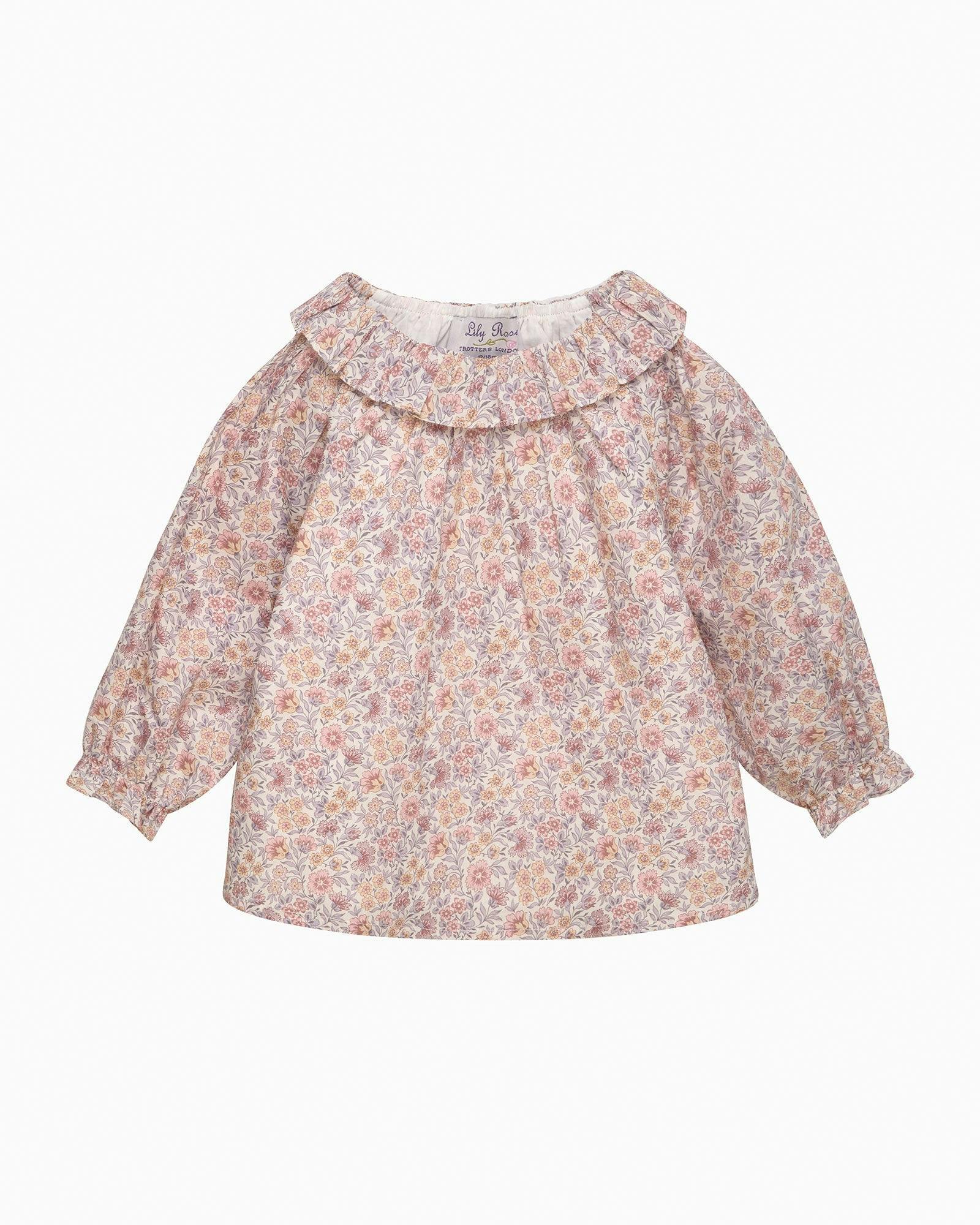 Baby Carnation Floral Blouse