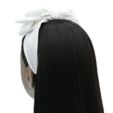 Multicolored Satin Ribbon Headband