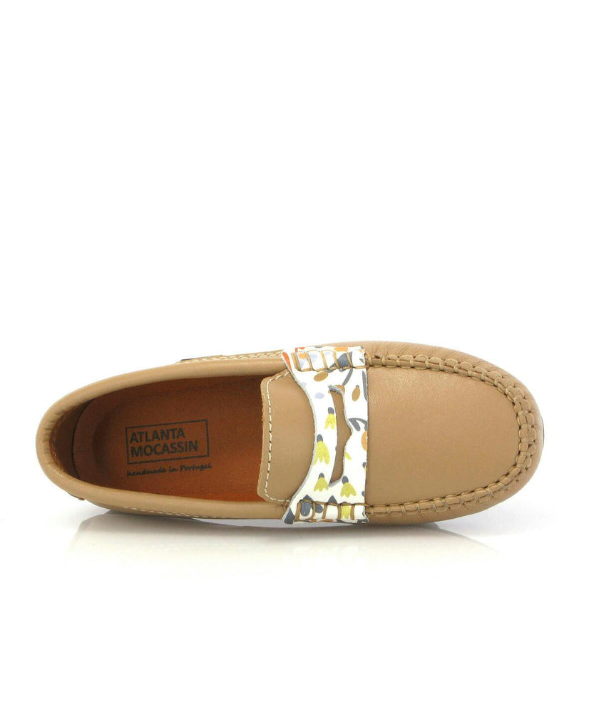 032 Walkers - beige smooth & flowers