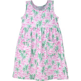 UPF 50+ Dahlia Sleeveless Tee Dress w/ Pockets