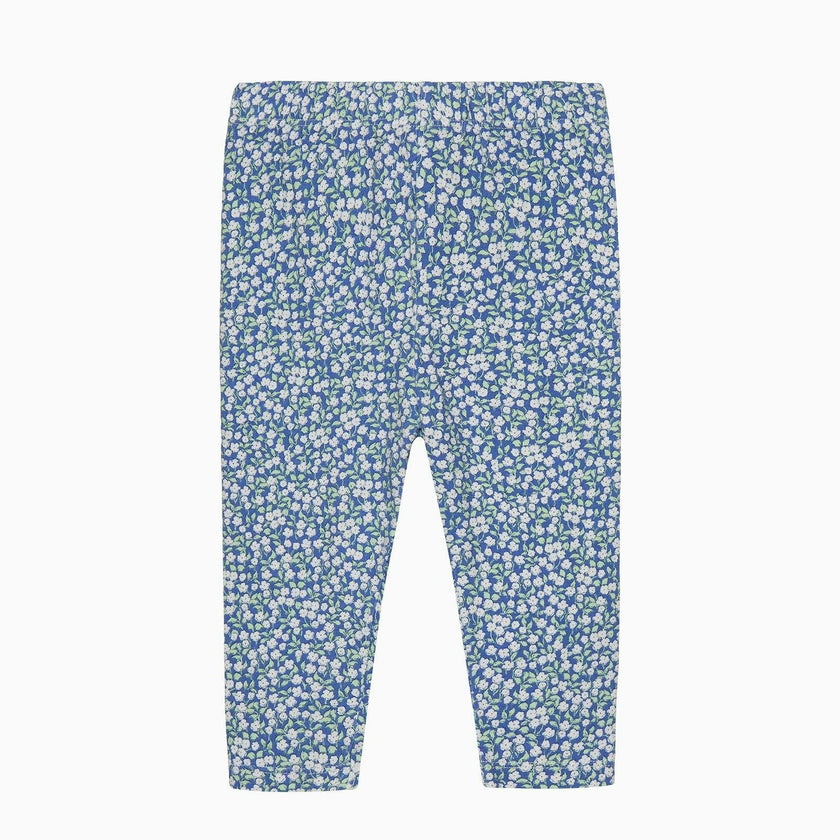 Baby Leggings in Blue Floral