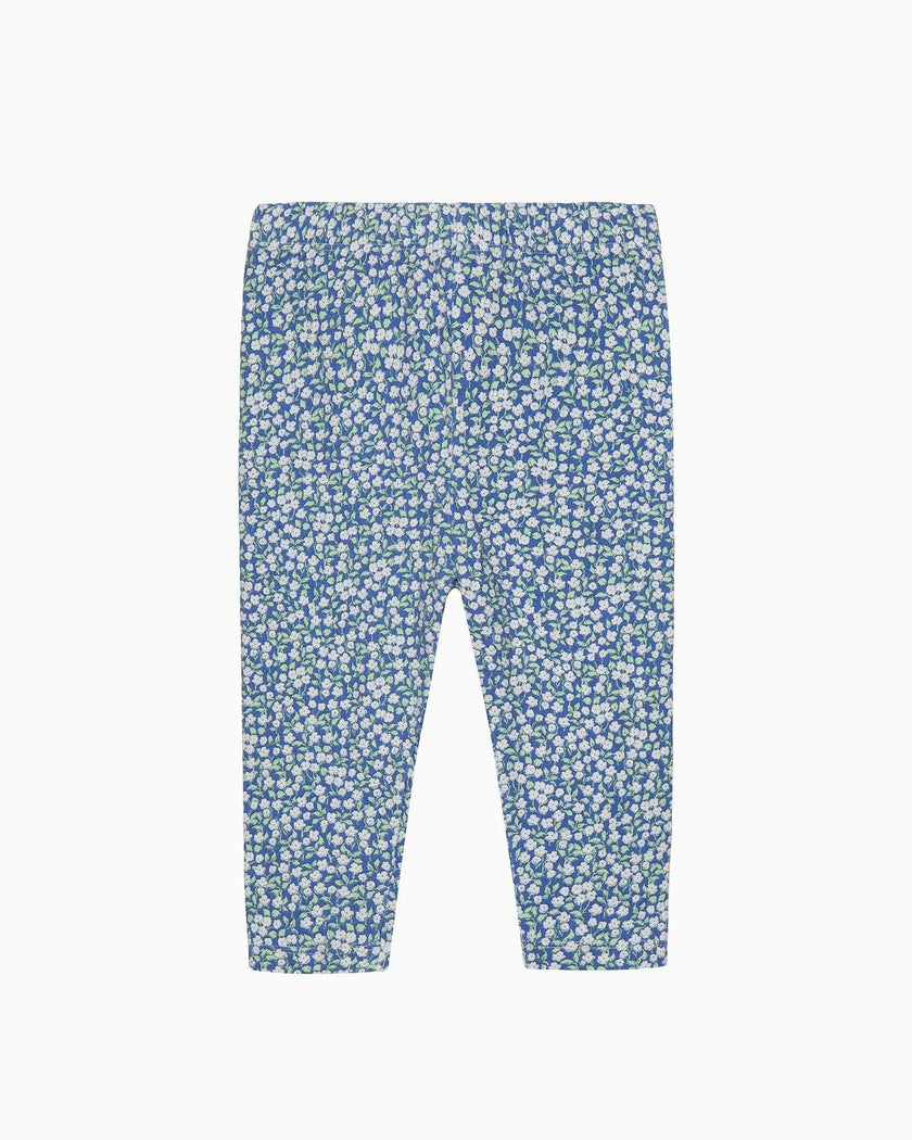 Baby Leggings in Blue Floral