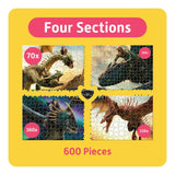 TeamPuzzle: How to Train Your Dragon - 600pc
