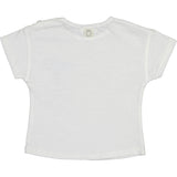 "Love Sea" Blue Tail Print T-Shirt