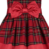 Florence Plaid Tartan Girls Party Dress