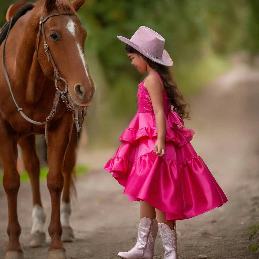 Wildflower Cowgirl Ruffle Dress