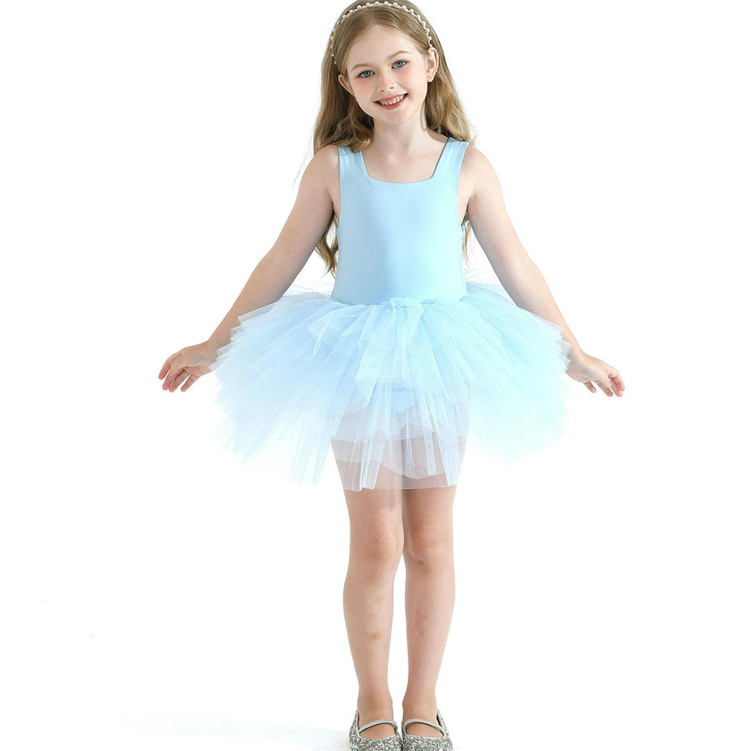 light blue tutu dress Ballerina Toddler | Tutu Sky 100% Polyester Skirt length from waist Flower girl dress Aqua Blue