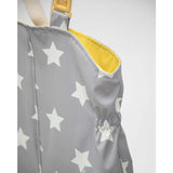 Stars Print Rain Suspender Pants