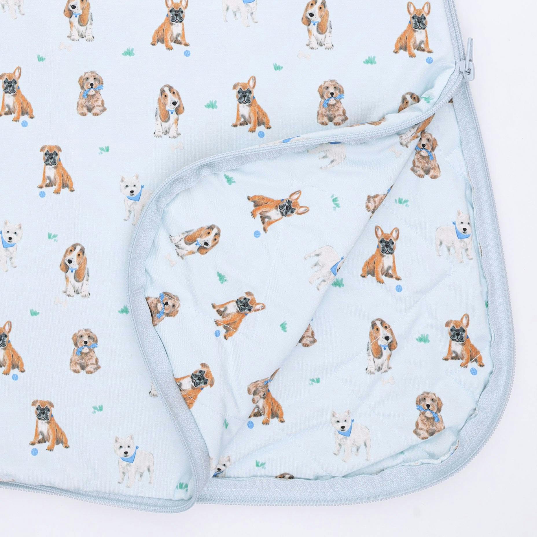 Bestie Dogs Blue - Sleep Bag