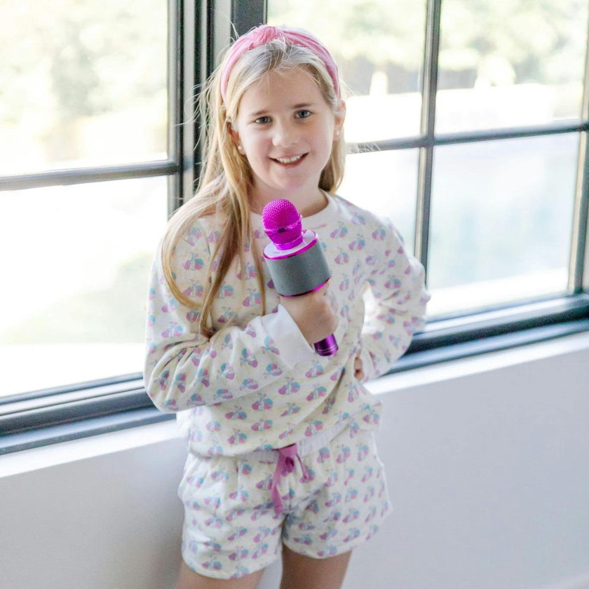Stella Girls' Sweatshirt Short Set Music Superstar
