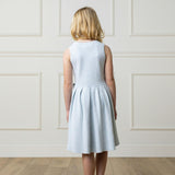 Organic Pleated Sweater Dress