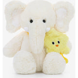 McHugs Ted School Elephant 14" — Soft Weighted Cuddle Stuffed Animal
