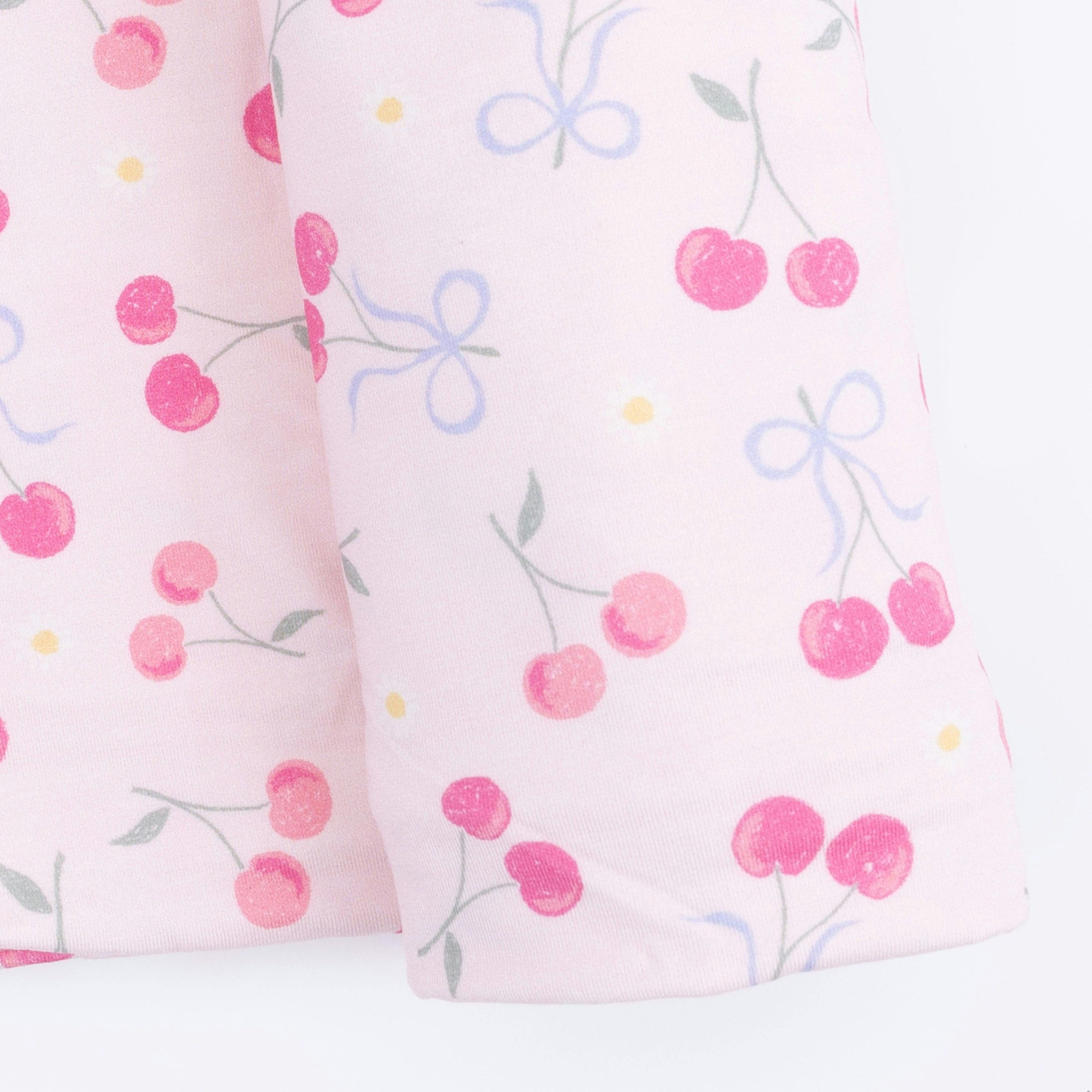 Sweet Bow Cherries - Swaddle Blanket