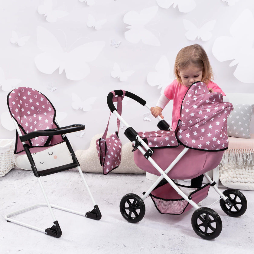 Bayer Design Dolls: Cozy 3 Piece Set - Pink