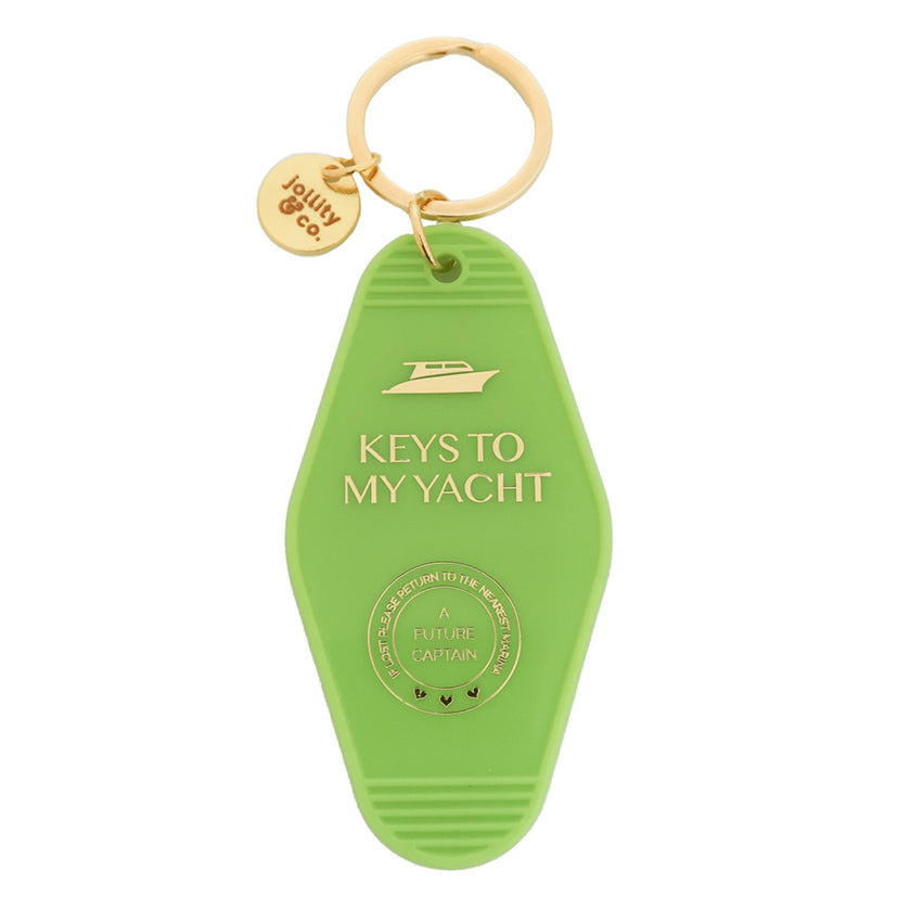 Keys To My Yacht Keychain