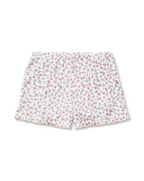 Women's Pointelle Shorts in Pink Floral