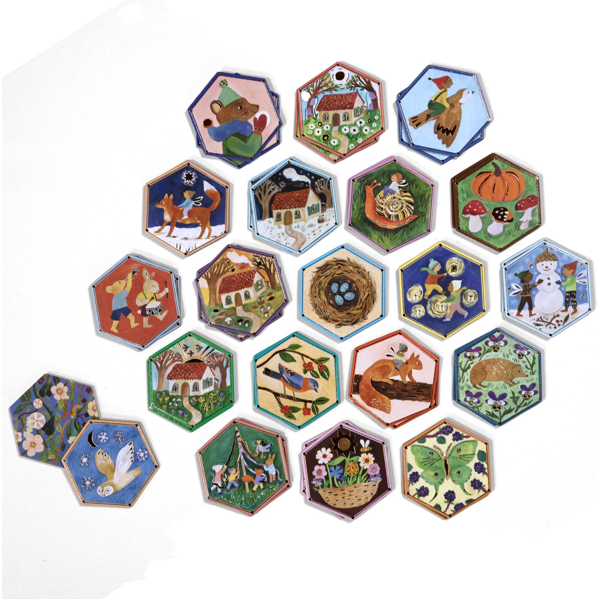 Memory & Matching Game: Cottage Fairies