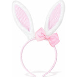 Seersucker Bunny Bow Ears