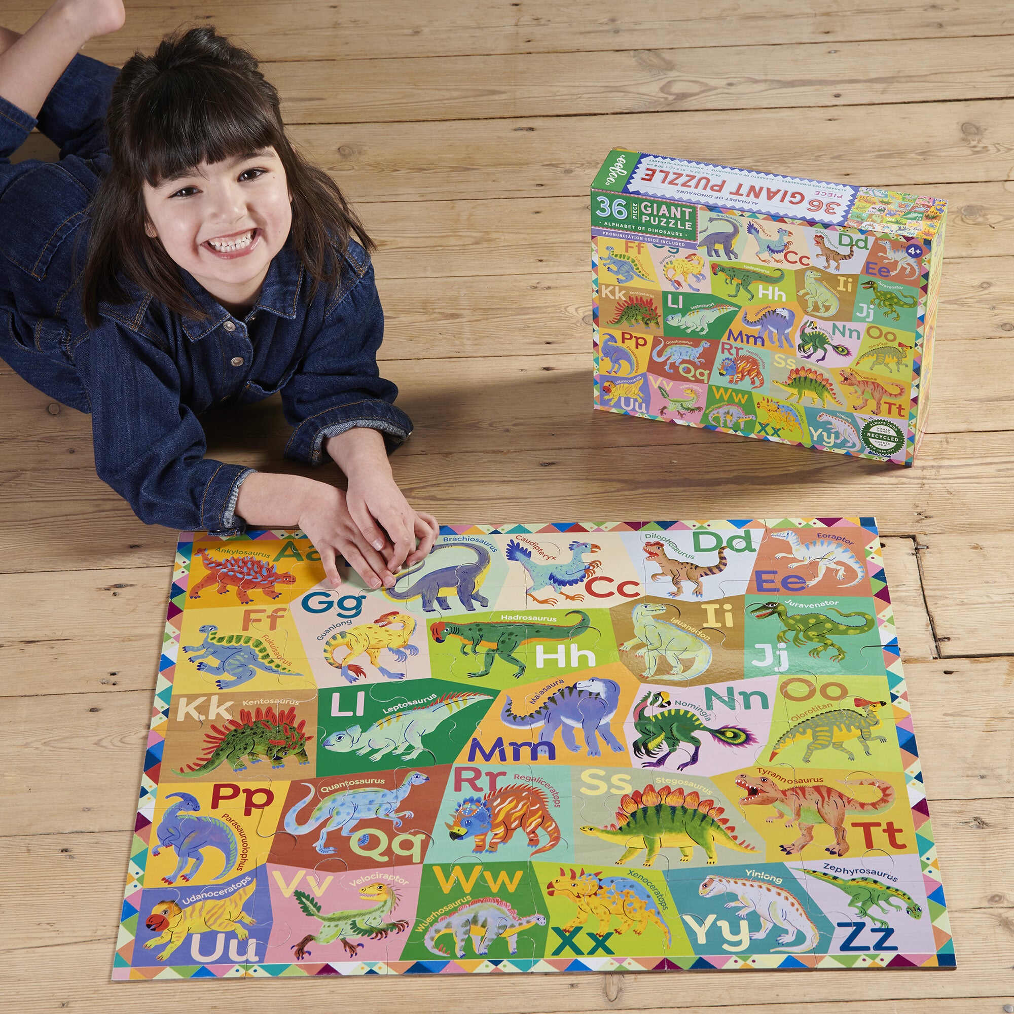 Giant Puzzle: Alphabet - 36 Piece