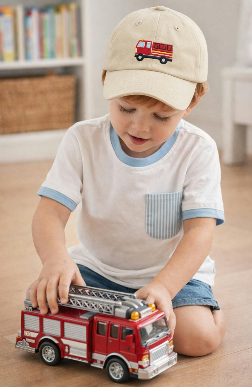 Firetruck Baseball Hat