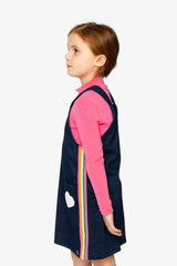 Brushed Rib Mock Neck Top Pink