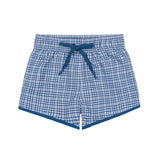boys newport navy gingham boardie
