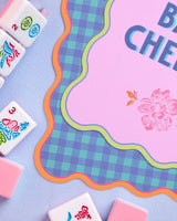 Mahjong Shuffler Cards - set of 4 matte cards