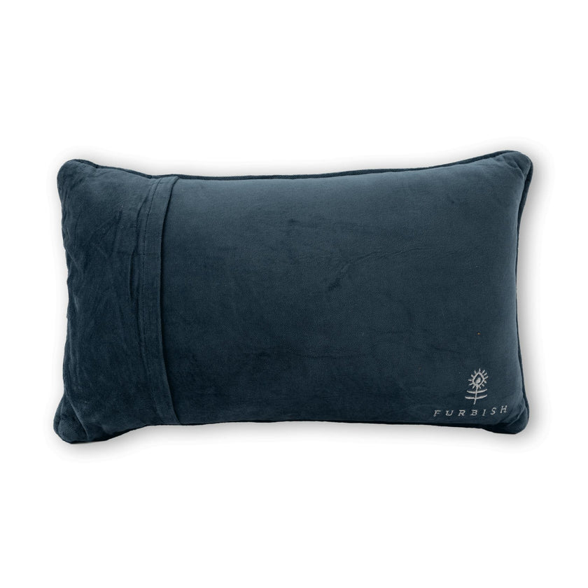 Man In Finance Needlepoint Pillow