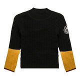 Mock Neck Ribbed Top