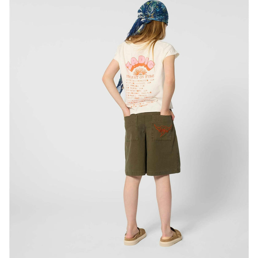 ZADIG & VOLTAIRE Pleat Shorts - Olive Night