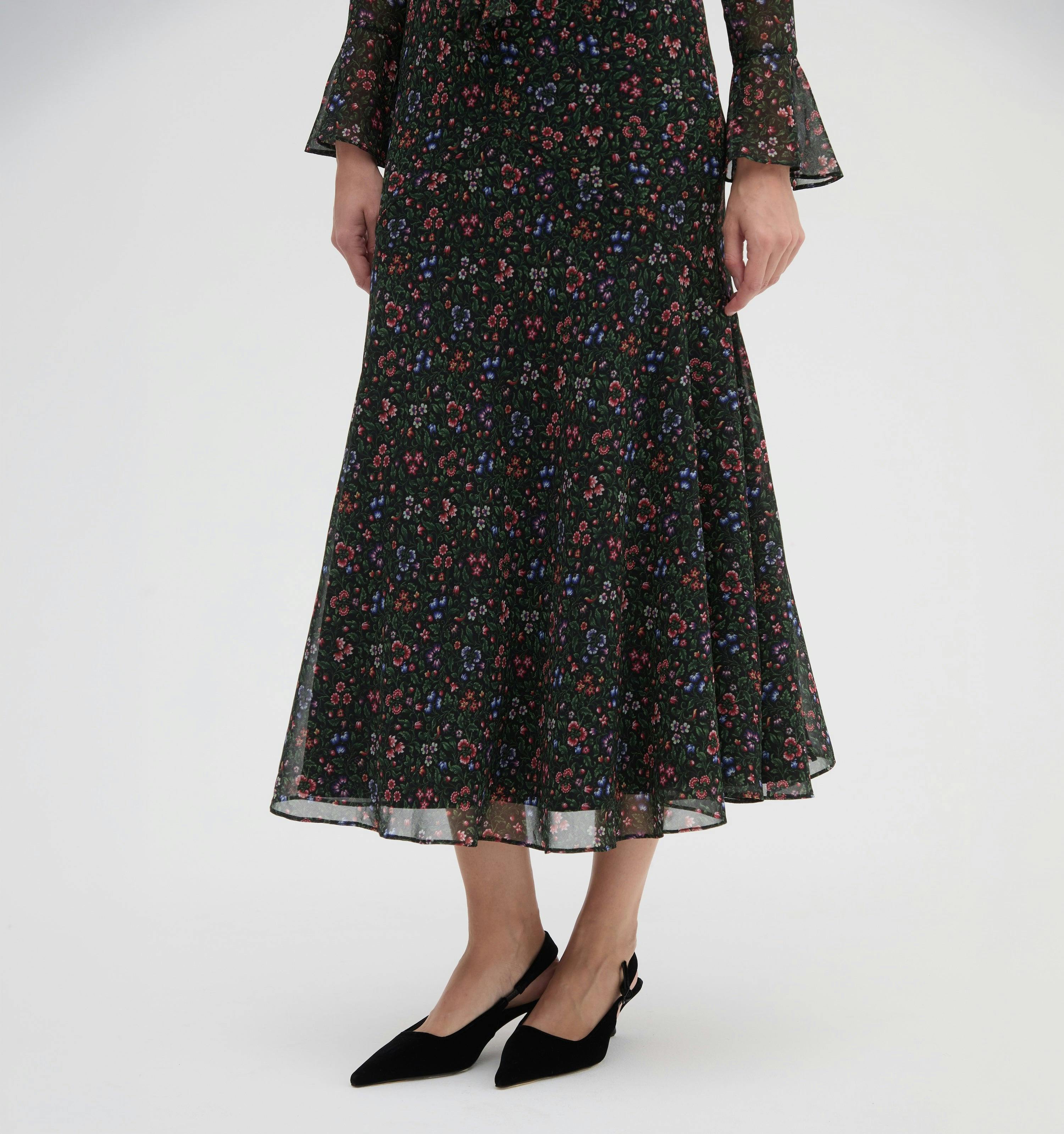 The Edwina Dress - Woodland Floral