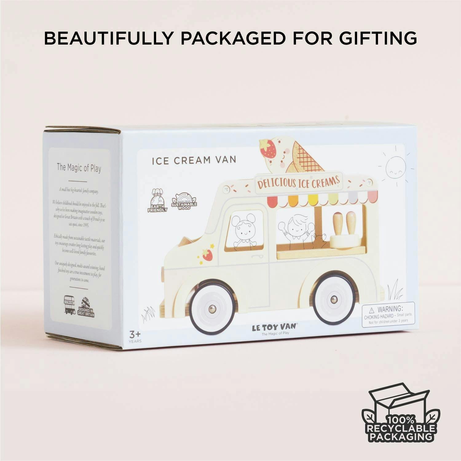 Wooden Ice Cream Van