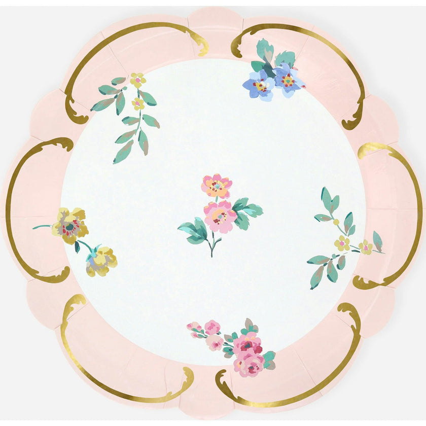 Rococo Posy Side Plates