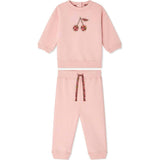 BONPOINT Dahlia Soft Baby Set - PInk Rose
