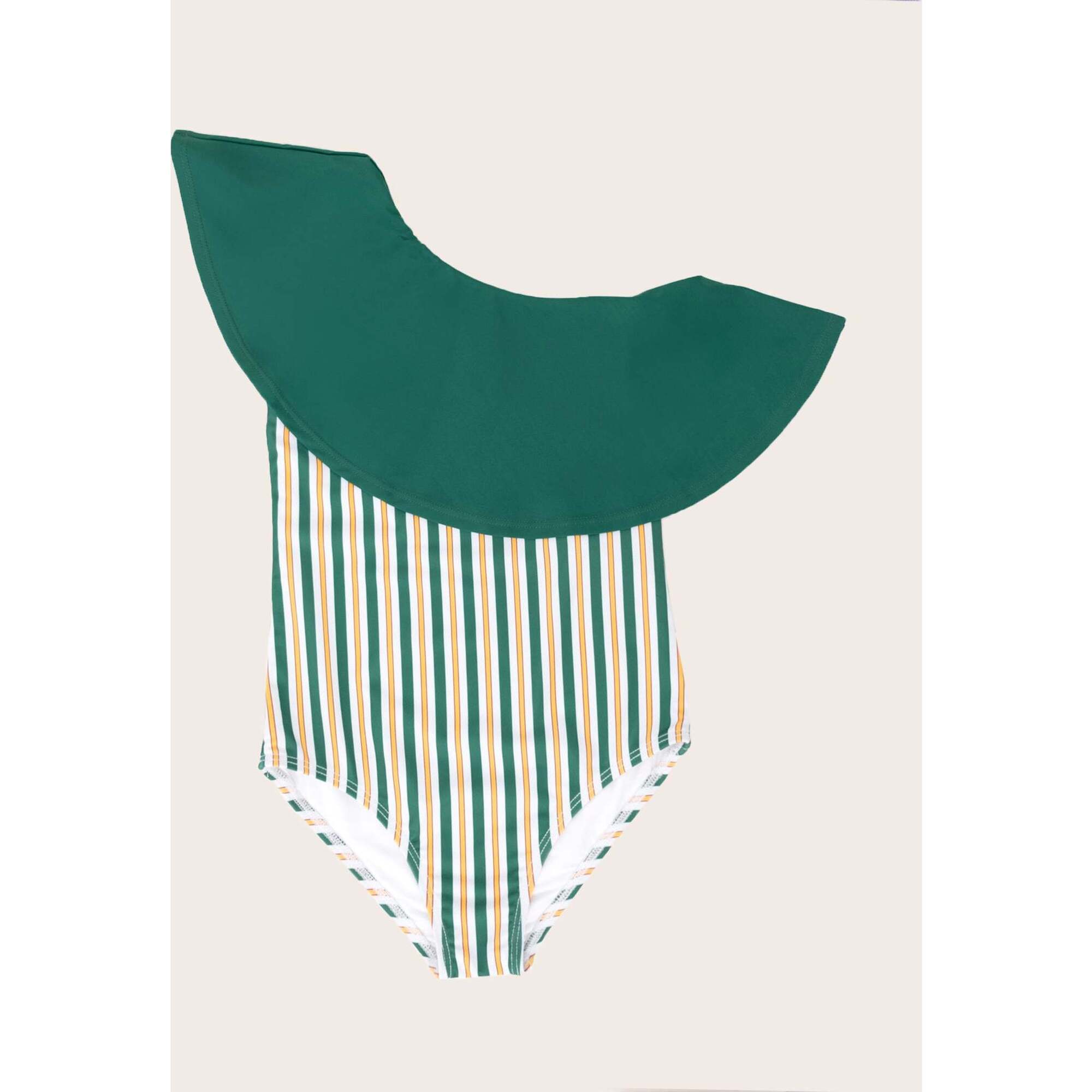 Ruffle One Shoulder, Multi